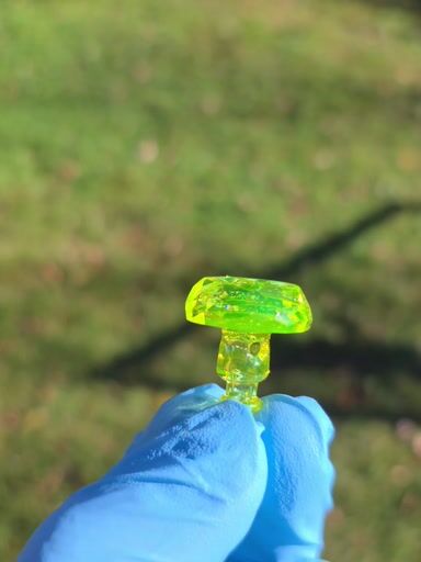 Preview pic of Northern Waters Glass Ion faceted Crushed Opal XL Joystick