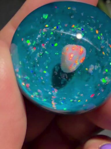 Preview pic of Rainbow Reflections Marble by Tocquahontis
