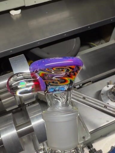 Preview pic of Stargazer 4 Hole WigWag Slide w/Opal Sphere 18mm