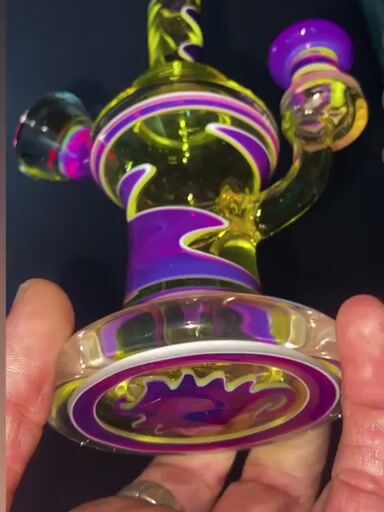 Preview pic of ⚠️Busha Glass reversal banger hanger🚺