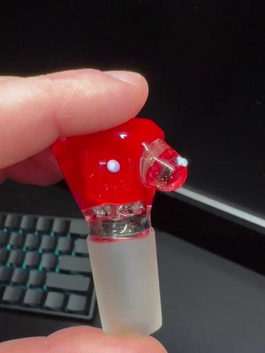 Preview pic of Titz Glass 18mm 4 hole slide 🍒