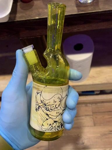 Preview pic of Immaculate terps sake bottle