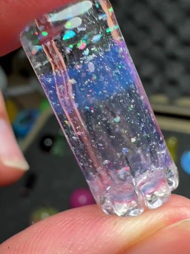 Preview pic of 12mm Wildberry Crushed Opal Cannon Tip
