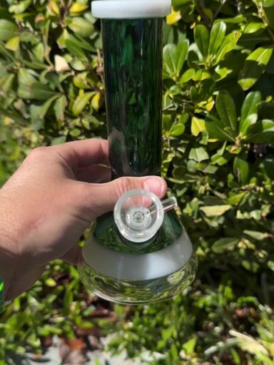 Preview pic of Jade Green 8 Inch Beaker Bong
