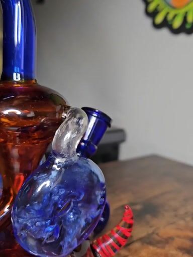 Preview pic of Dual horned disk recycler 14mm 45° degree