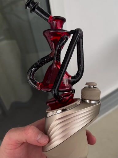 Preview pic of Manchild Glass Floating Recycler Puffco Top