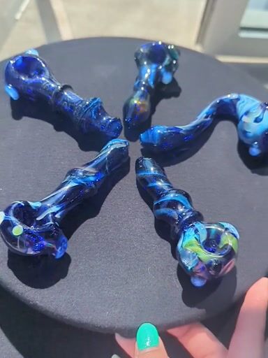 Preview pic of NE Boro Works Cobalt Fume Dry Pipes