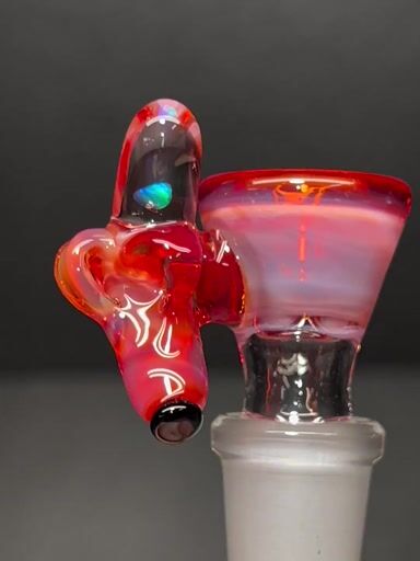 Preview pic of 14mm 4 hole orange rainbow side car naner slide