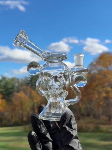 Preview pic of 6” Mini Recycler w Quartz Banger