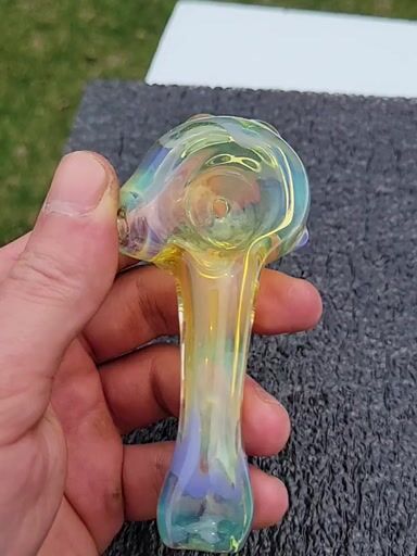 Preview pic of Sea slyme,  skyline and silver fumed spoon