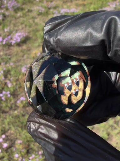 Preview pic of Mr.Facet x Ryan McCluer Yogii Bear Marble