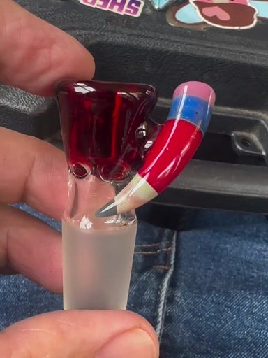 Preview pic of 18mm slide light red Elvis/Cherry