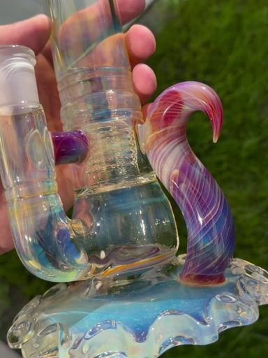 Preview pic of Apixdesign Amber Purple 360 Gridcap With Horn and Opal