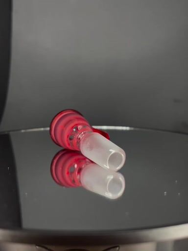 Preview pic of NS Orange 14mm 4 hole slide by Glasszinski