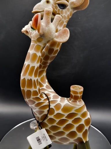 Preview pic of Matt Robertson two headed borosilicate Giraffe water piece bong