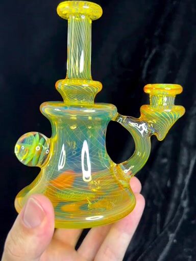 Preview pic of Gatez Glass Silver Fume Jammer