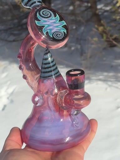 Preview pic of 14mm crushed opal rig