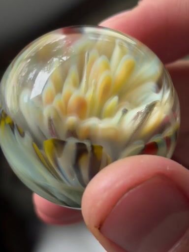 Preview pic of Fumey flower compression marble