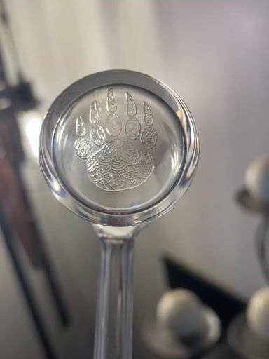 Preview pic of BMS X E.Shore “RBR” Long Neck/Bulged base/BearPaw 14milly/90’ Banger