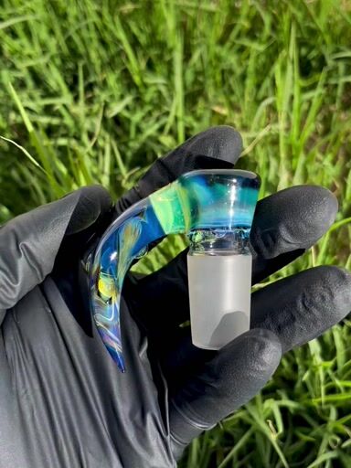 Preview pic of Deppes Darkness/Lime Opal 18mm slide