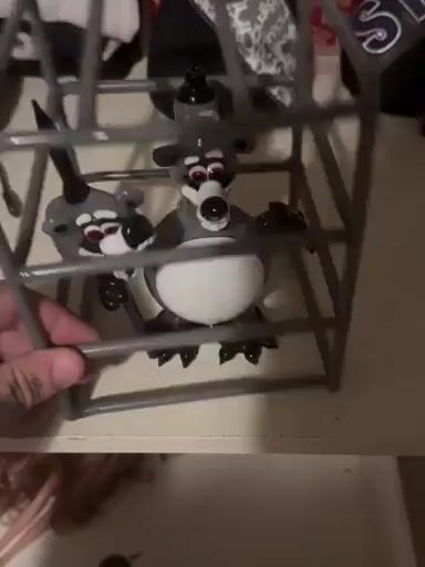 Preview pic of Greenbelt Glass Trash Panda Set