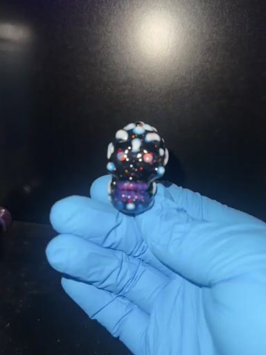 Preview pic of Enduro glass.. sugar skull 1of1 custom