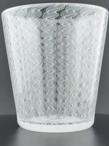 Preview pic of White Zanfirico rocks glass