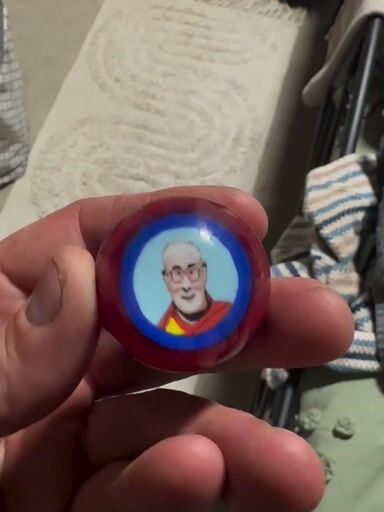 Preview pic of Lazuli Flux Dalai Lama Marble