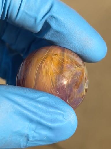 Preview pic of 1.13” Amber Purple Marble