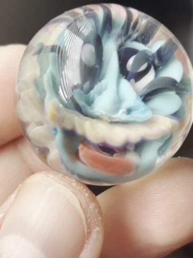 Preview pic of Mustache eyelash marble #?