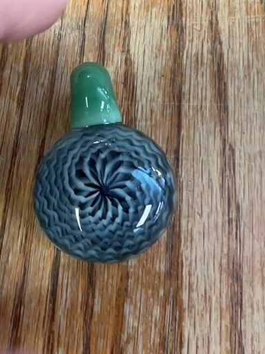 Preview pic of 2015 Rushin glass custom stardust snowflake reticello pendant with sturdy bail NOS