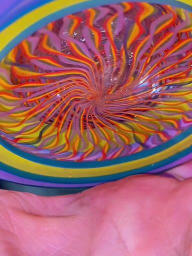 Preview pic of 👑 💐 🌈  Latticino Tube