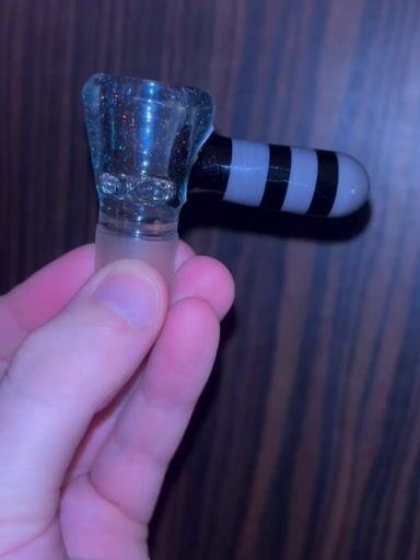 Preview pic of 18/4 Cropal GreenBelt Glass Racoon Tail (big perfect holes, huge pack)