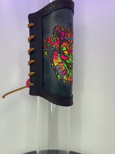 Preview pic of Neon Jester RipGrip – Full Glow-in-the-Dark + UV Reactive Design