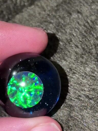 Preview pic of Green opal coin marble