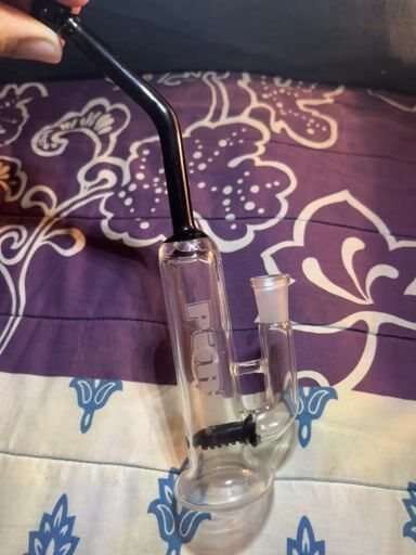 Preview pic of Purr glass skinny inline percolator