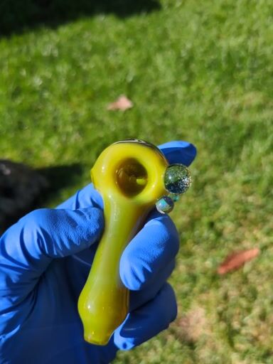 Preview pic of Camo green dry pipe with uv cap