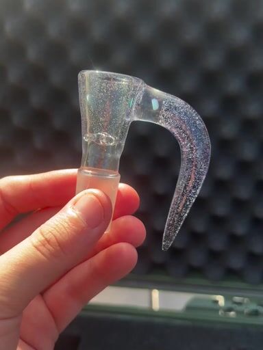 Preview pic of 18/4 Opal CFL Dan Dillon Glass American Slide (brand new)
