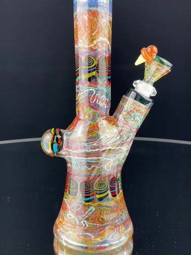 Preview pic of Chunk Glass Blue & Green Spring Theory Tube