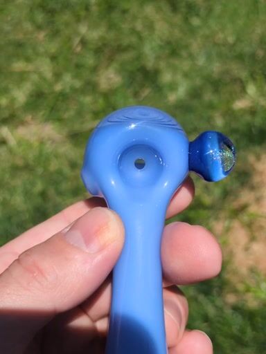 Preview pic of Milky blue dry pipe
