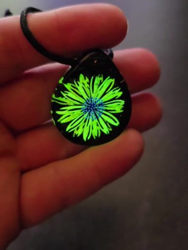 Preview pic of Flower Layered Glow Pendant Prototype