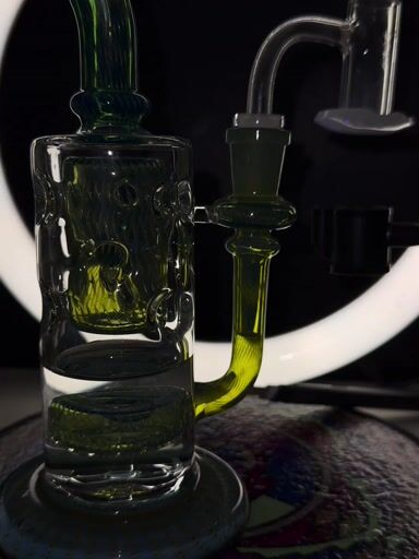 Preview pic of Fab Klein Incycler 🦚 Northern Lights Peacock 8in/14mm