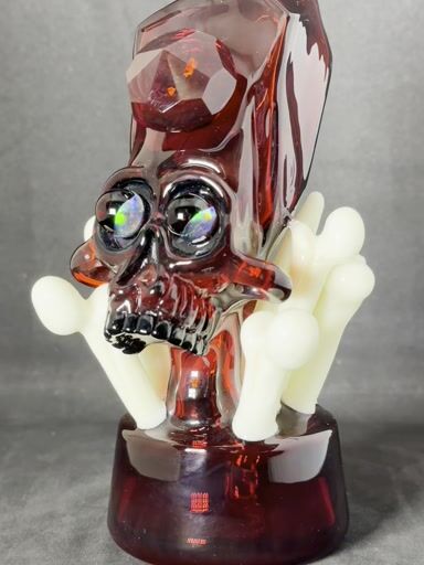 Preview pic of Skull Mini Tube from Akm X Ski Mask Glass