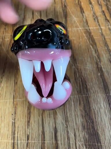 Preview pic of Mcfly glass early 2016 two eyed snake head custom signed collectible super sturdy new old stock