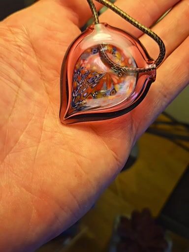 Preview pic of Upgrade Millie pendant Huge Opal (experimental form)