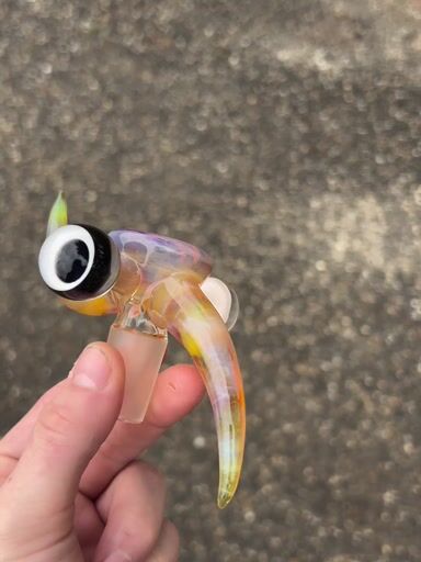 Preview pic of Champloo Amber purple Fumed Slide