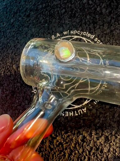 Preview pic of Simpalglass 10mm Opal Terp Hammer Pocket size Shredder