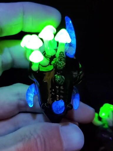 Preview pic of UV/crushed opal mushroom dragon