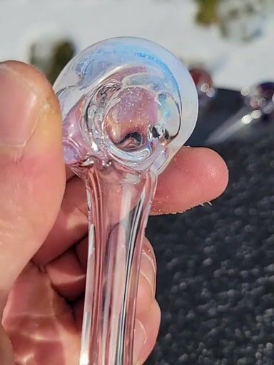 Preview pic of Bubble hash spoon #8 secret white