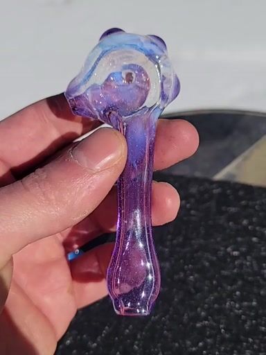 Preview pic of Purple lollipop and secret white spoon